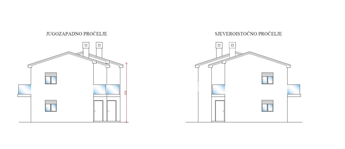 Casa a schiera con piscina vicino a Kaštel