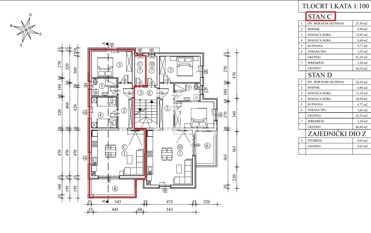 Appartamento in un nuovo edificio di qualità vicino a Umag - Umago