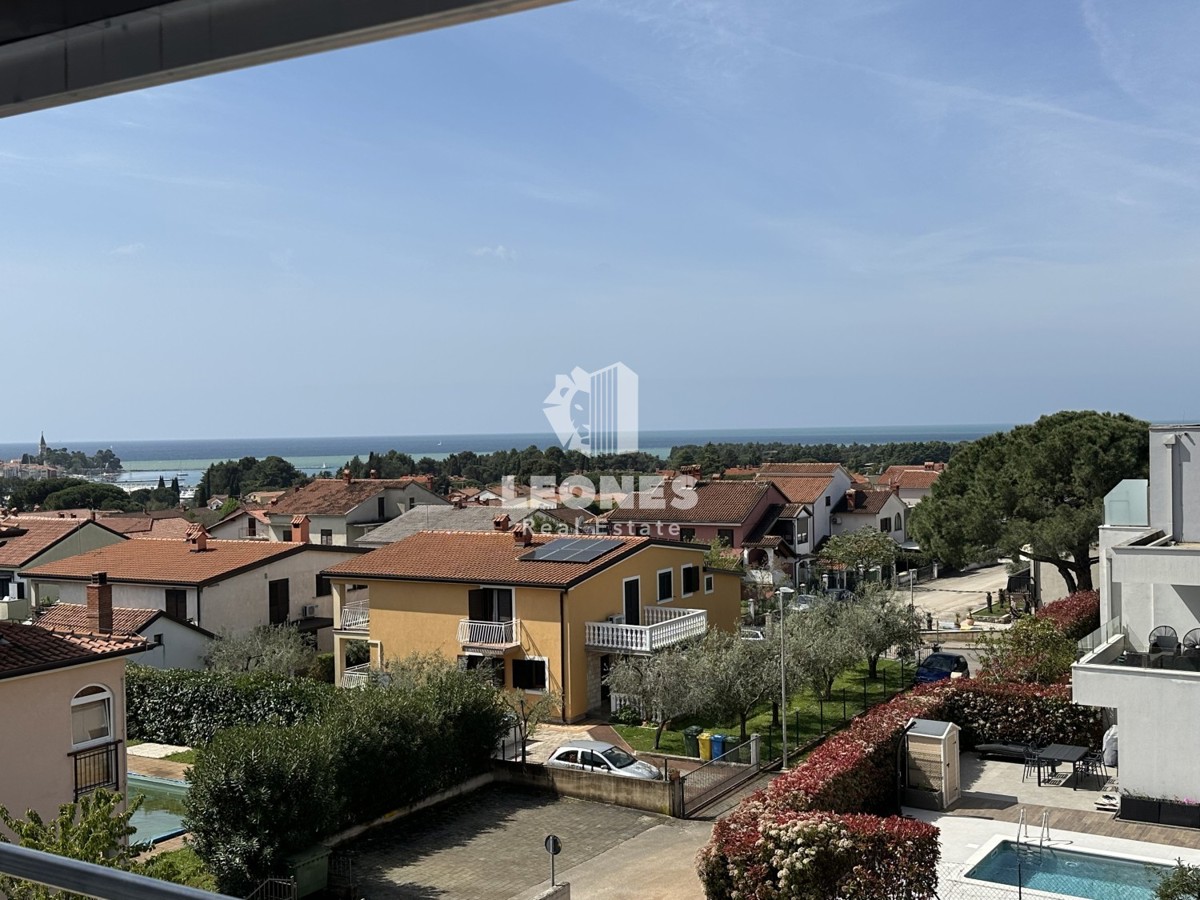 Moderno appartamento in un nuovo edificio di qualità con vista mare a Cittanova