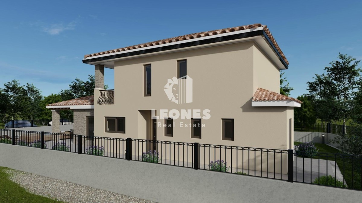 Casa indipendente vicino a Parenzo in fase di costruzione non finita