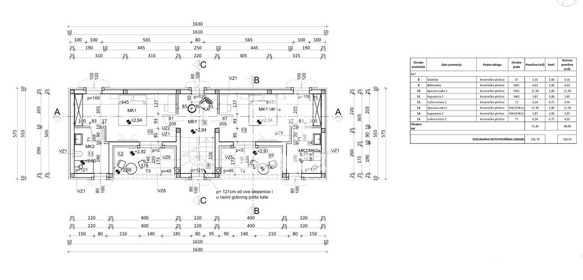 Casa indipendente in fase di costruzione in una bellissima posizione vicino a Buie