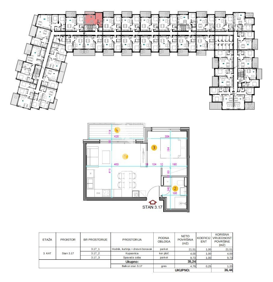 Appartamento con ascensore in un edificio di nuova costruzione di qualità a Umag - Umago