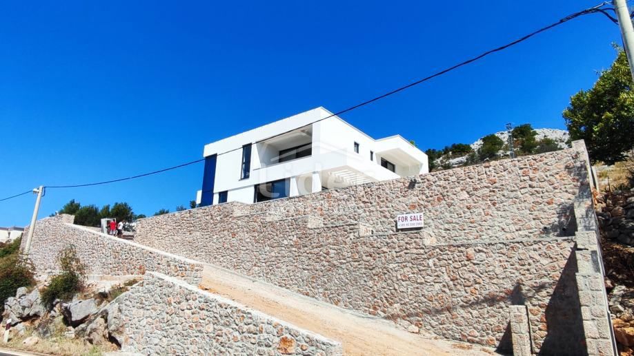 Starigrad, Villa moderna con piscina e vista sul mare aperto