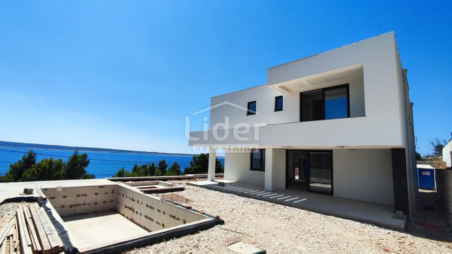 Starigrad, Villa moderna con piscina e vista sul mare aperto