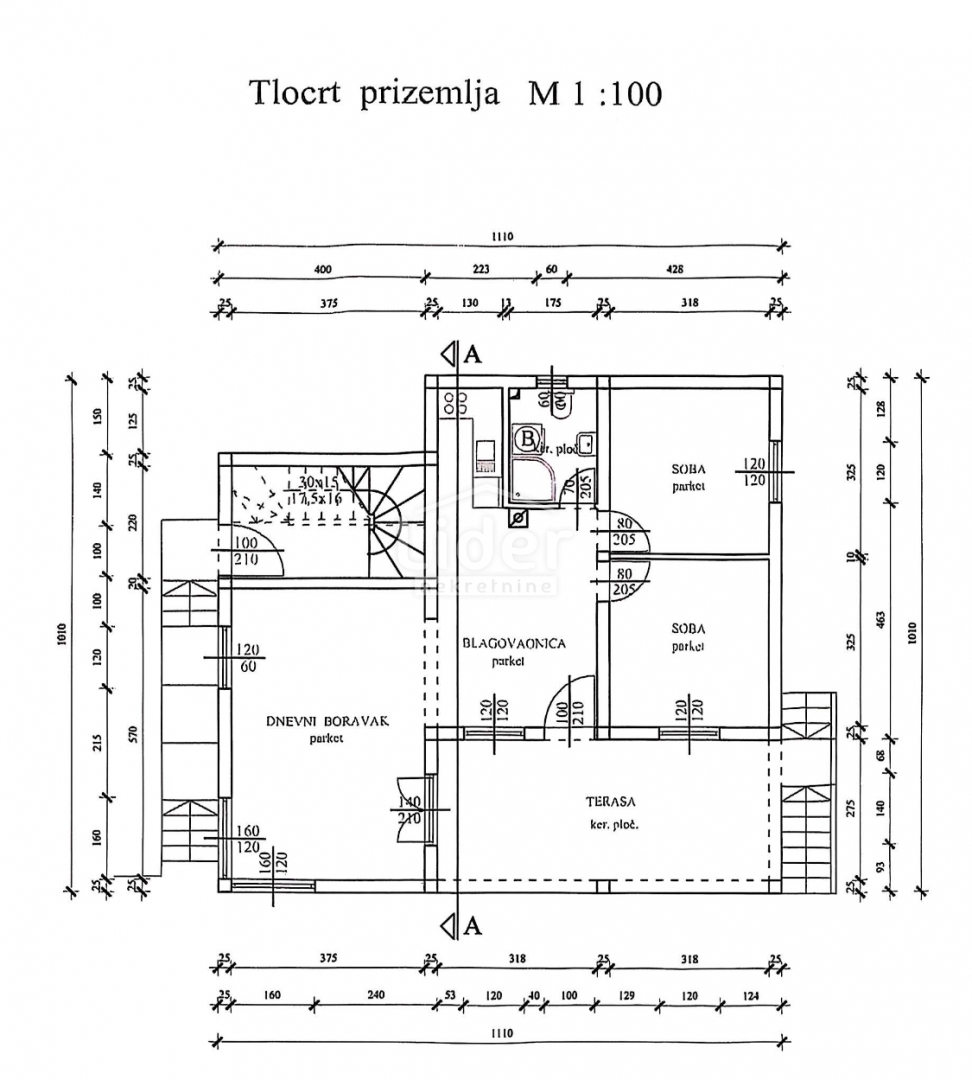 Casa Kruševo, Obrovac, 220m2