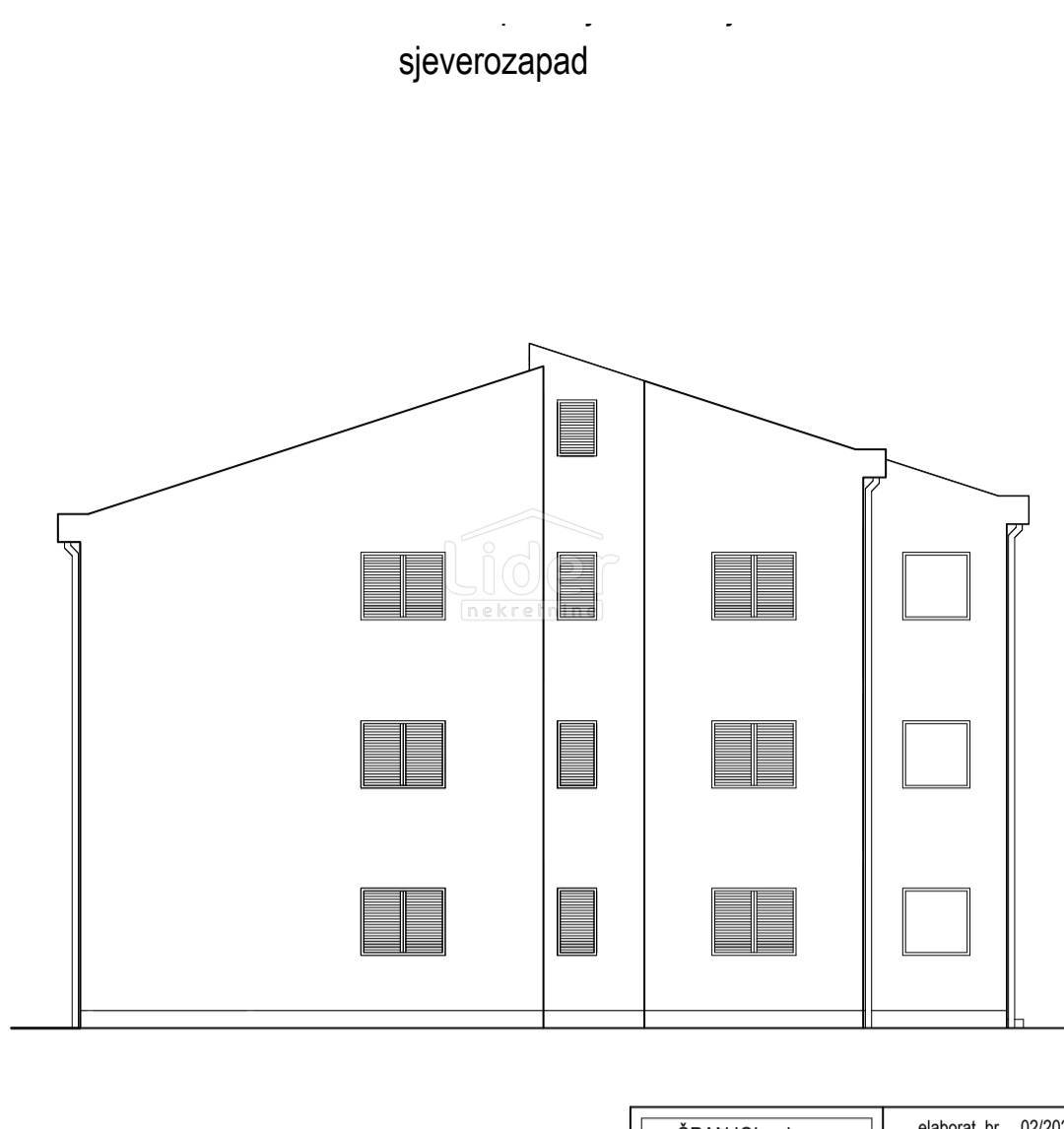 Appartamento per vacanze Banjol, Rab, 58,07m2