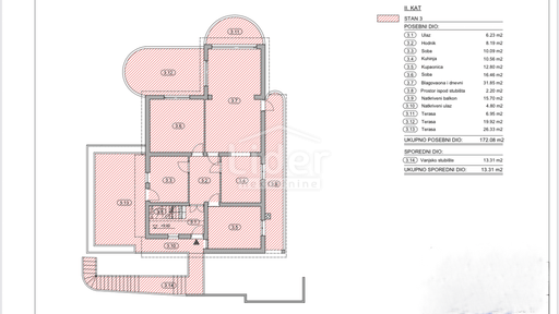OPATIJA Appartamento duplex con splendida vista mare