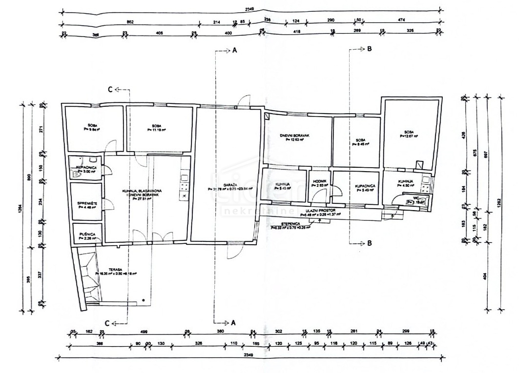 Casa Donji Karin, Benkovac, 340m2