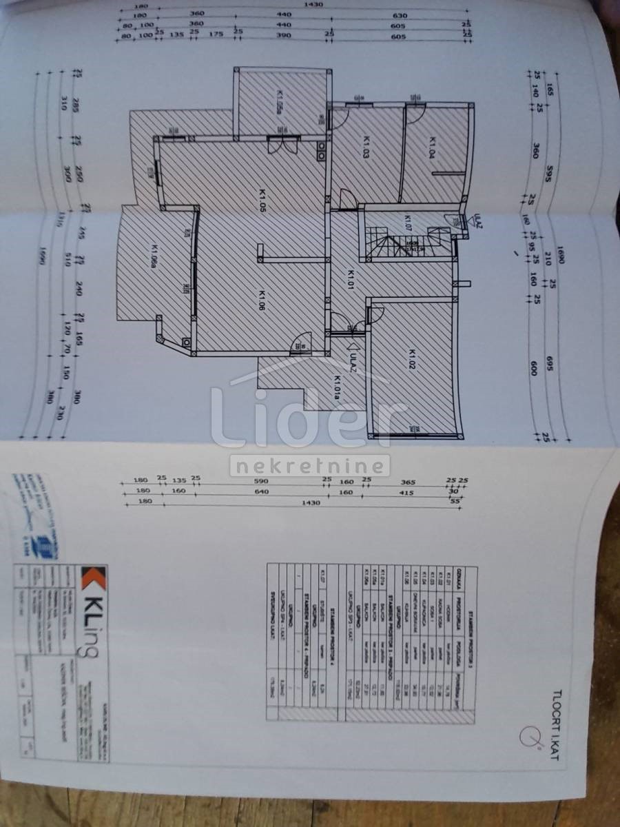 Appartamento Srdoči, Rijeka, 171m2