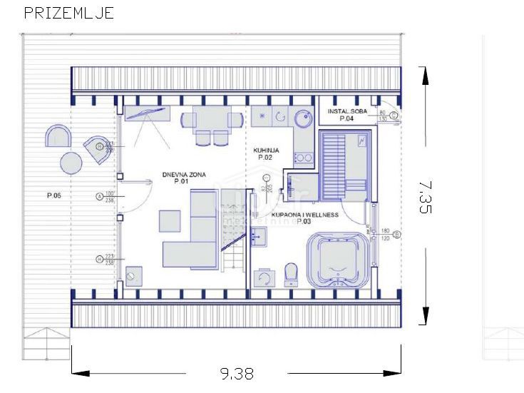 Casa Vrata, Fužine, 80m2