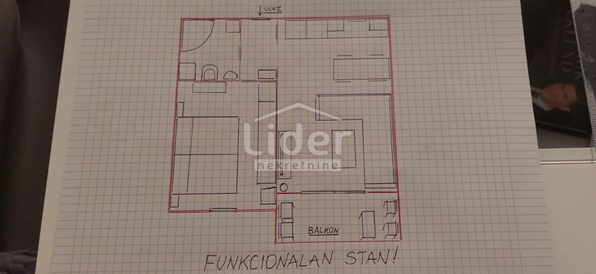 Appartamento per vacanze Senj, 40,16m2