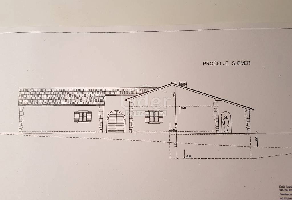 Terreno Lindar, Pazin - Okolica, 2.000m2
