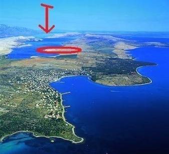 Terreno Kolan, Pag, 67.400m2, vicino mare