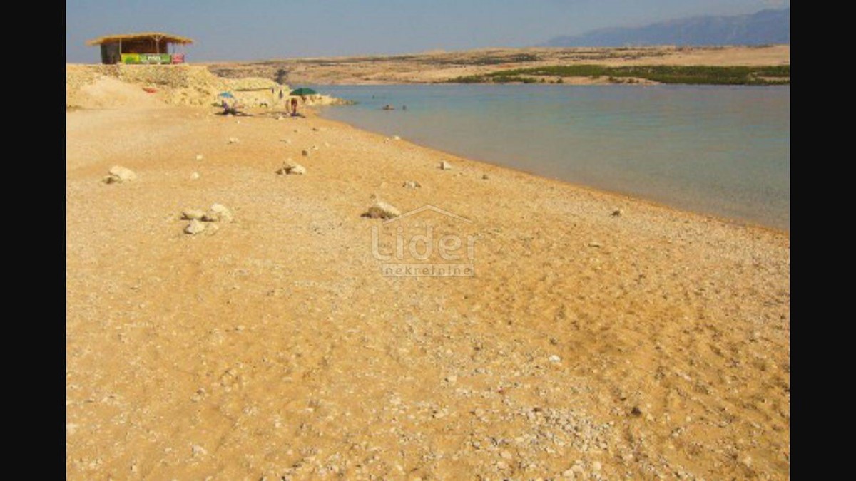 Terreno Pag, 134.803m2, nelle immediate vicinanze della spiaggia di Zrće, 1° FILA DAL MARE