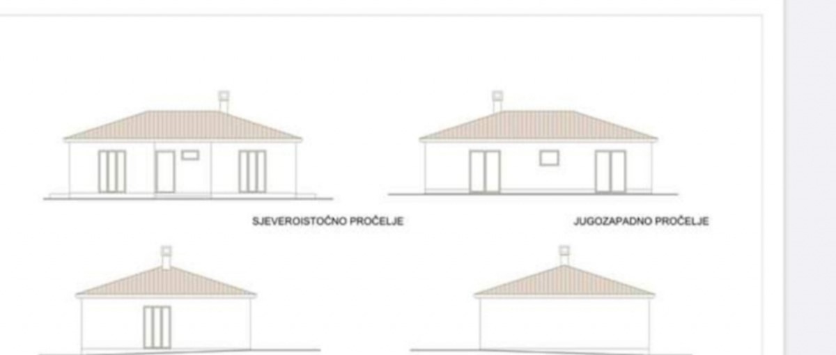 Casa Marčana, 95,50m2, Costruzione iniziata