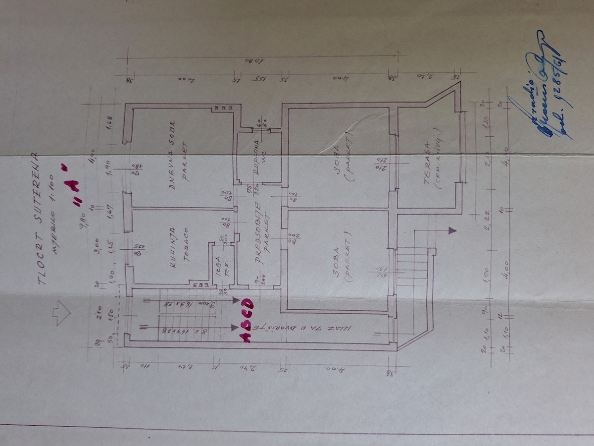 CRIKVENICA Appartamento a 200 mt dal mare con giardino