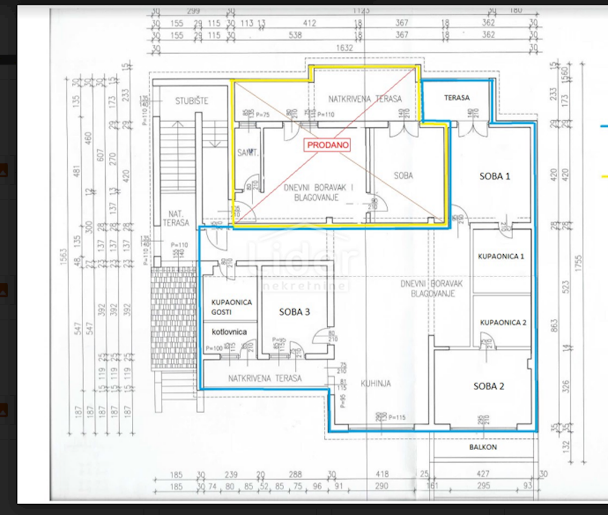 Appartamento per vacanze Rovinj, 145m2