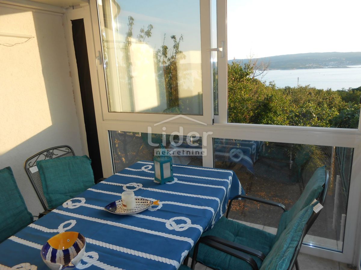 CRIKVENICA Villetta con una vista mare e giardino