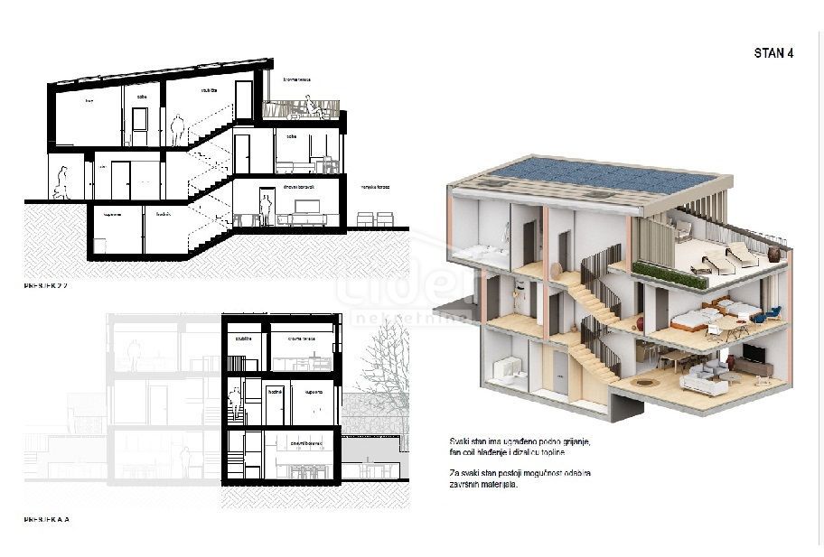 Appartamento Kostrena, 198m2