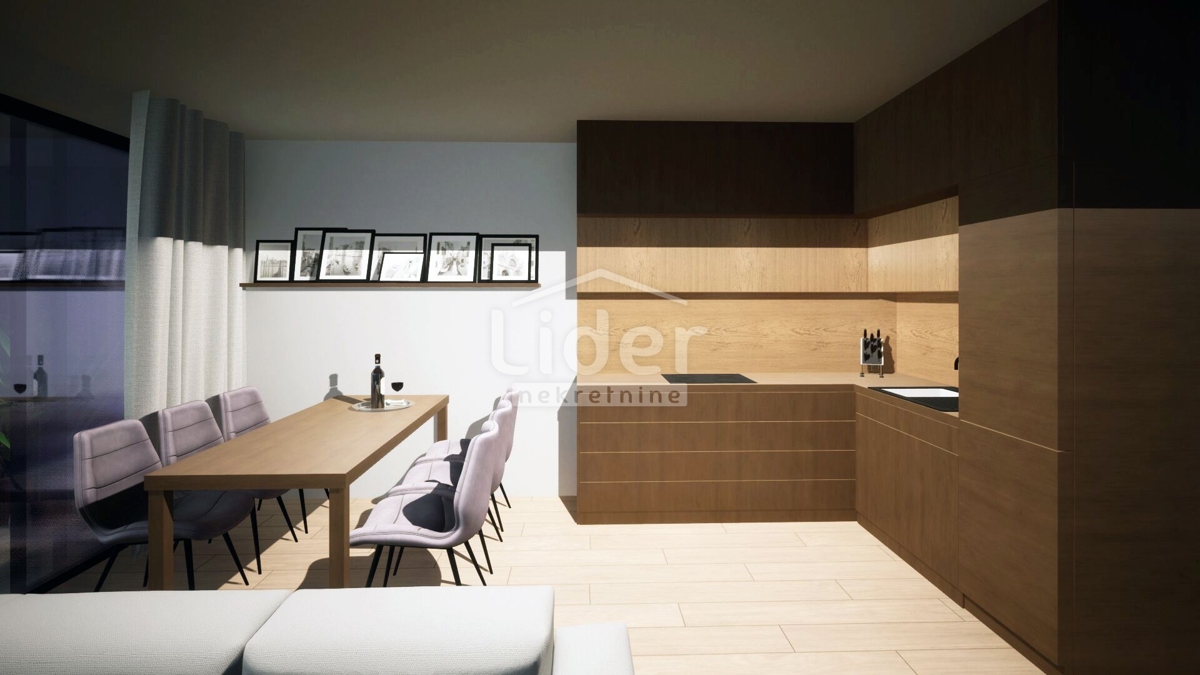 Appartamento per vacanze Povljana, 64,53m2