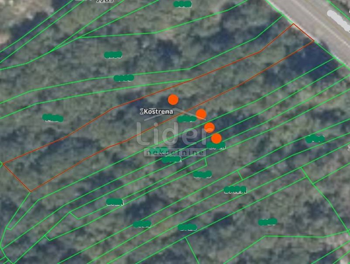 Terreno Rožmanići, Kostrena, 1.651m2
