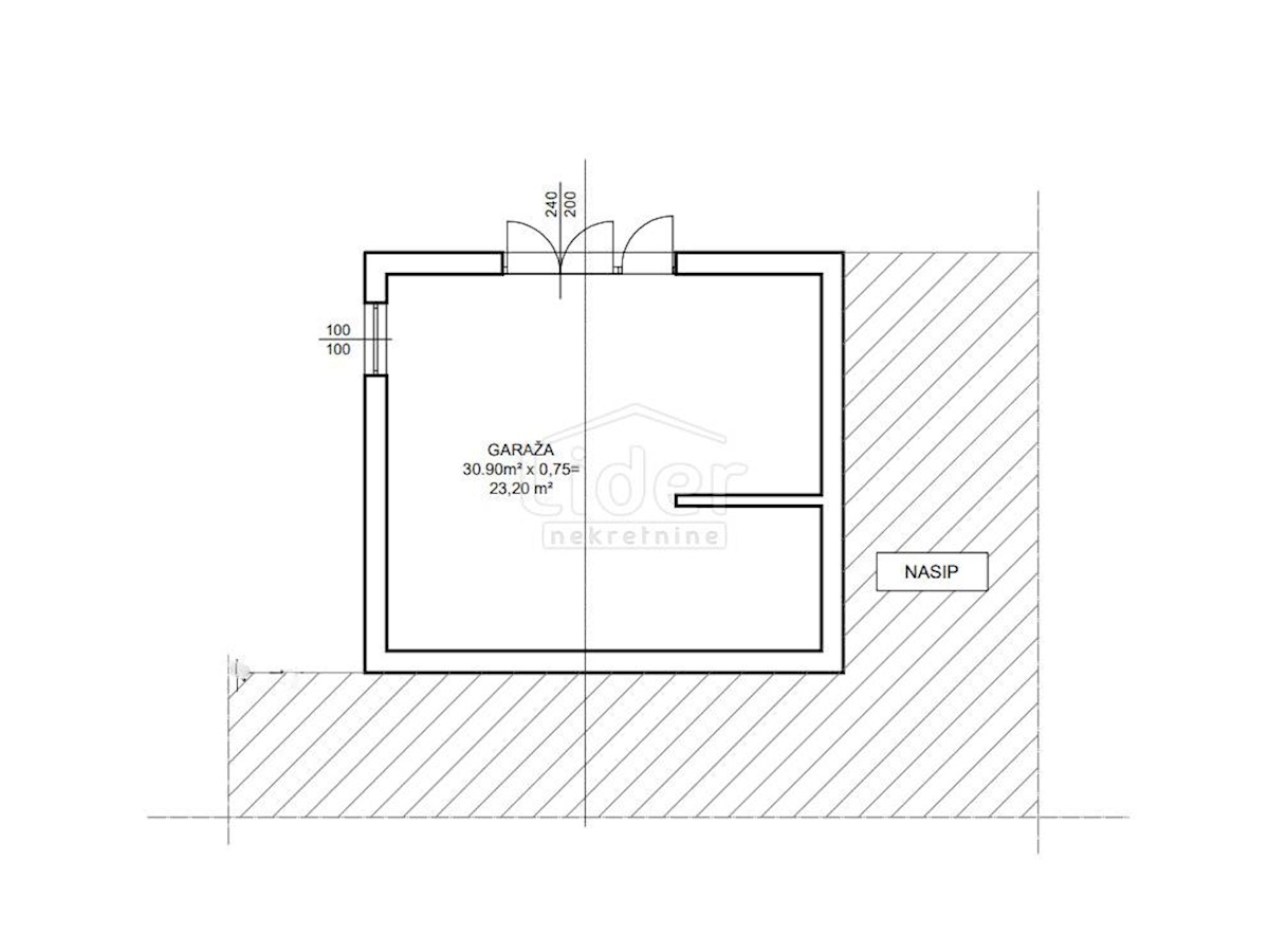 Casa 100m2, piscina, garage, prima fila al mare e alla spiaggia