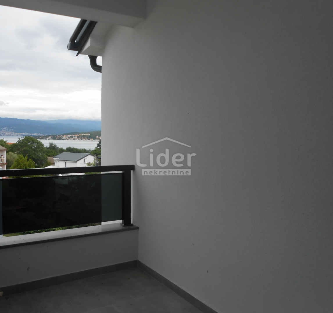 ČIŽIĆI (VEGLIA) Nuovo appartamento, vista mare