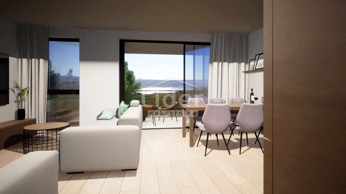 Appartamento per vacanze Povljana, 68,90m2