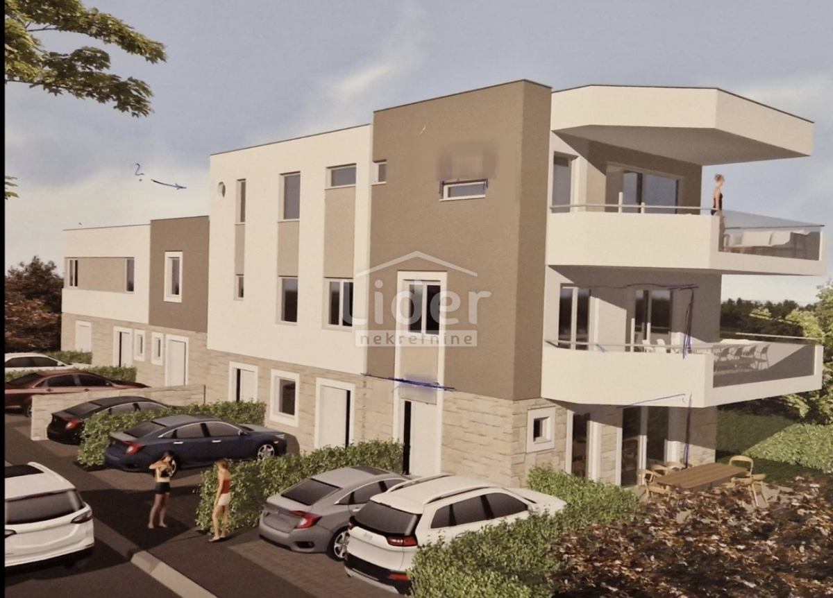 Appartamento per vacanze Mandre, Kolan, 82m2