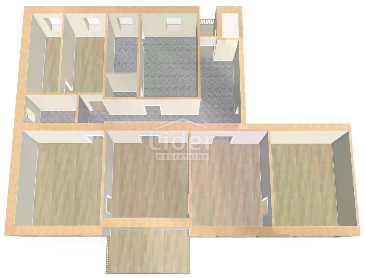 Appartamento Belveder, Rijeka, 205m2