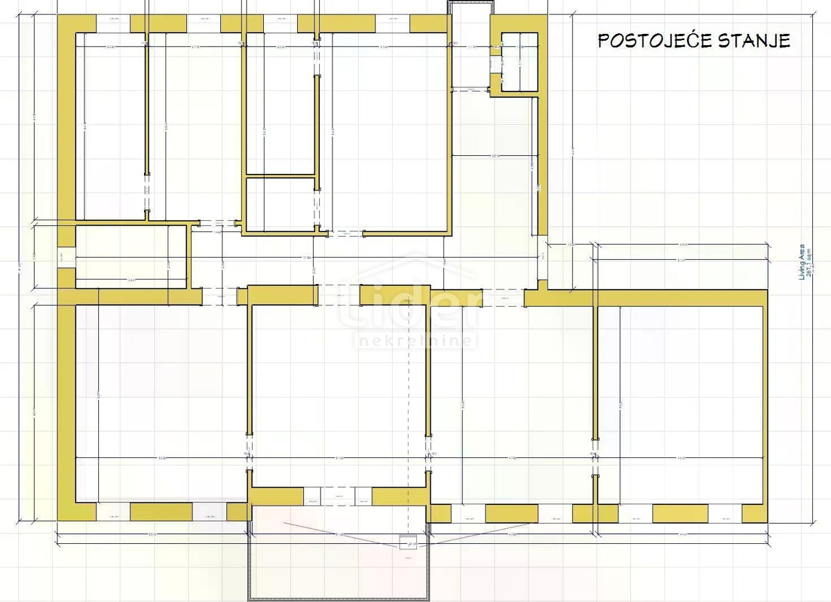 Appartamento Belveder, Rijeka, 205m2