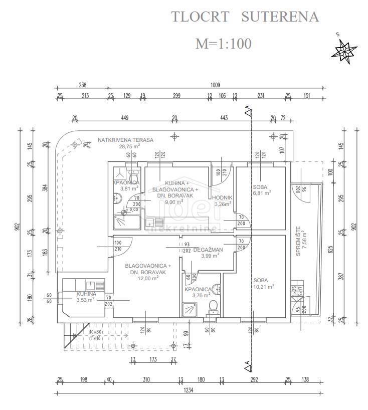 Casa Kruševo, Obrovac, 180m2