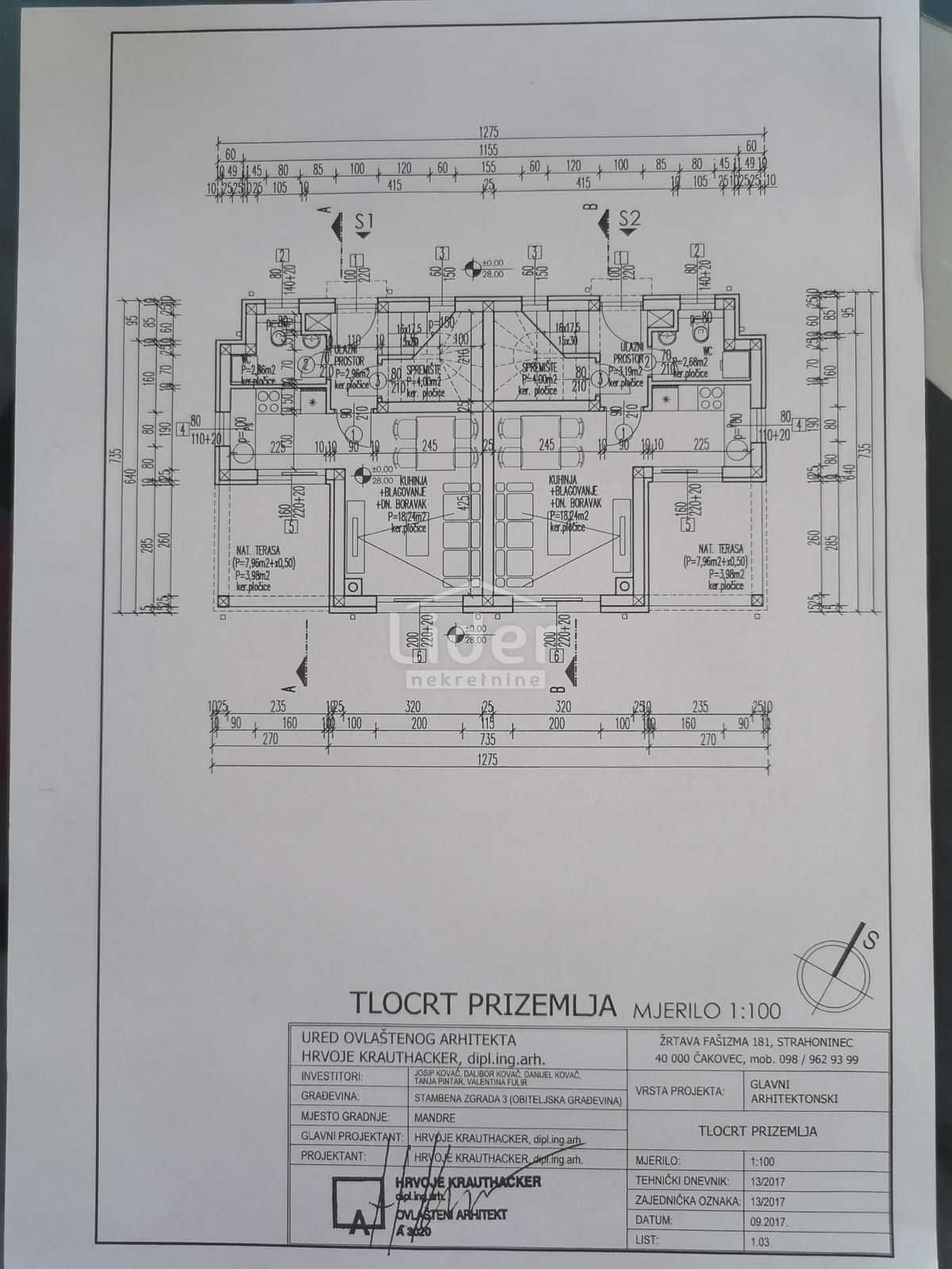 Casa Mandre, Kolan, 66,71m2