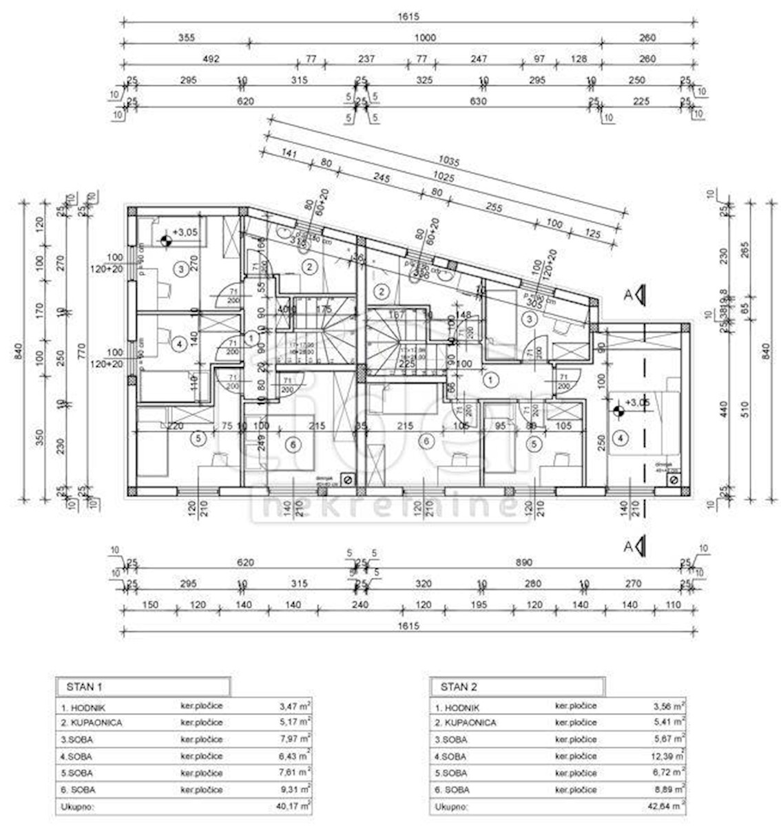 Appartamento Trsat, Rijeka, 130m2