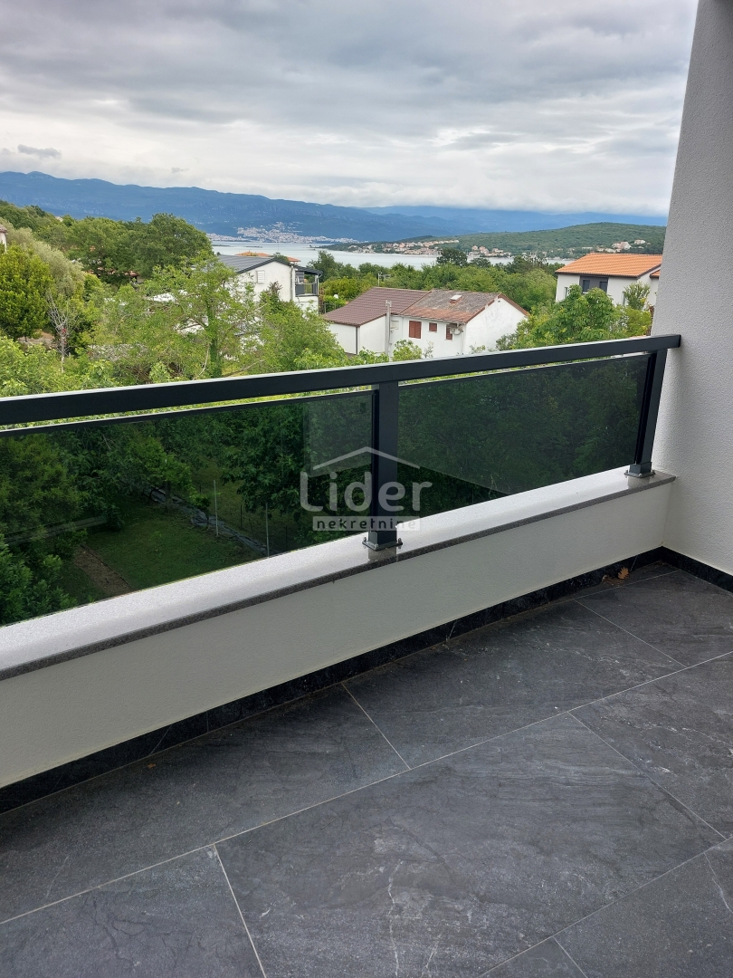 ČIŽIĆI (VEGLIA) Nuovo appartamento, vista mare