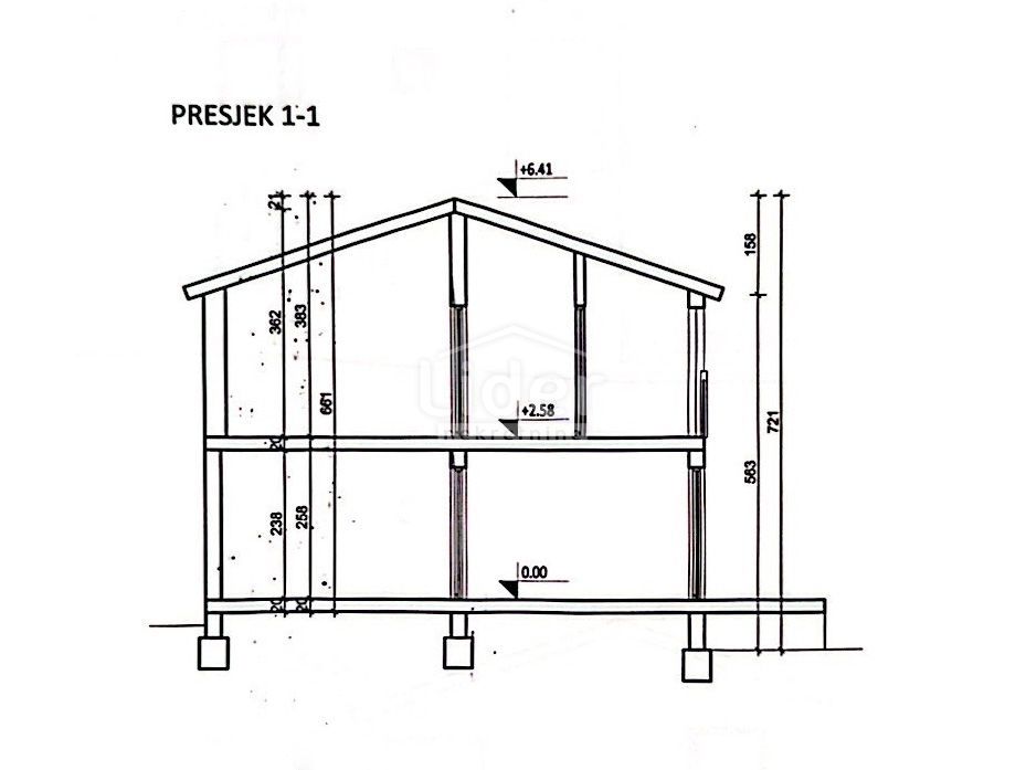 Casa Kruševo, Obrovac, 150m2