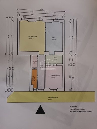 Appartamento Centar, Rijeka, 67m2