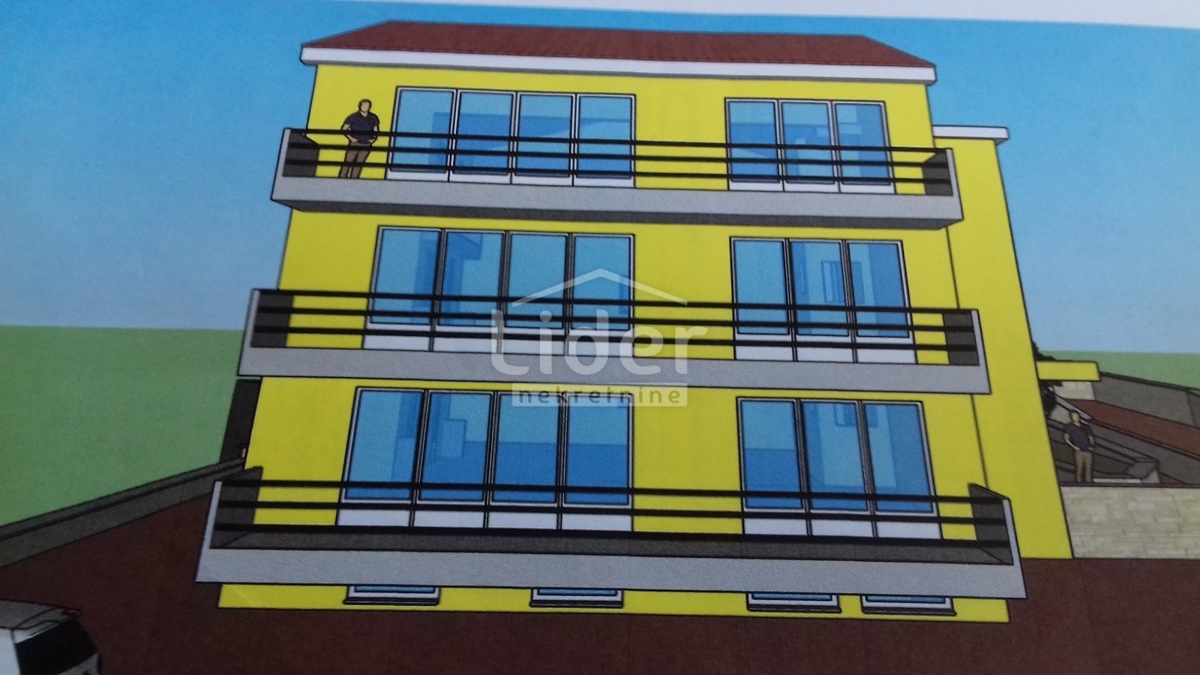 KASTAV Terreno di 1000 m2 con permesso di costruzione