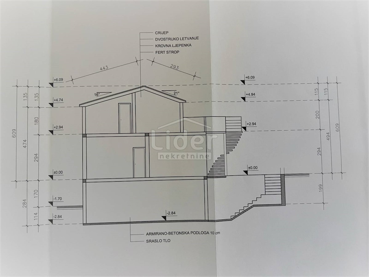 Casa Gornji Karin, Obrovac, 170m2