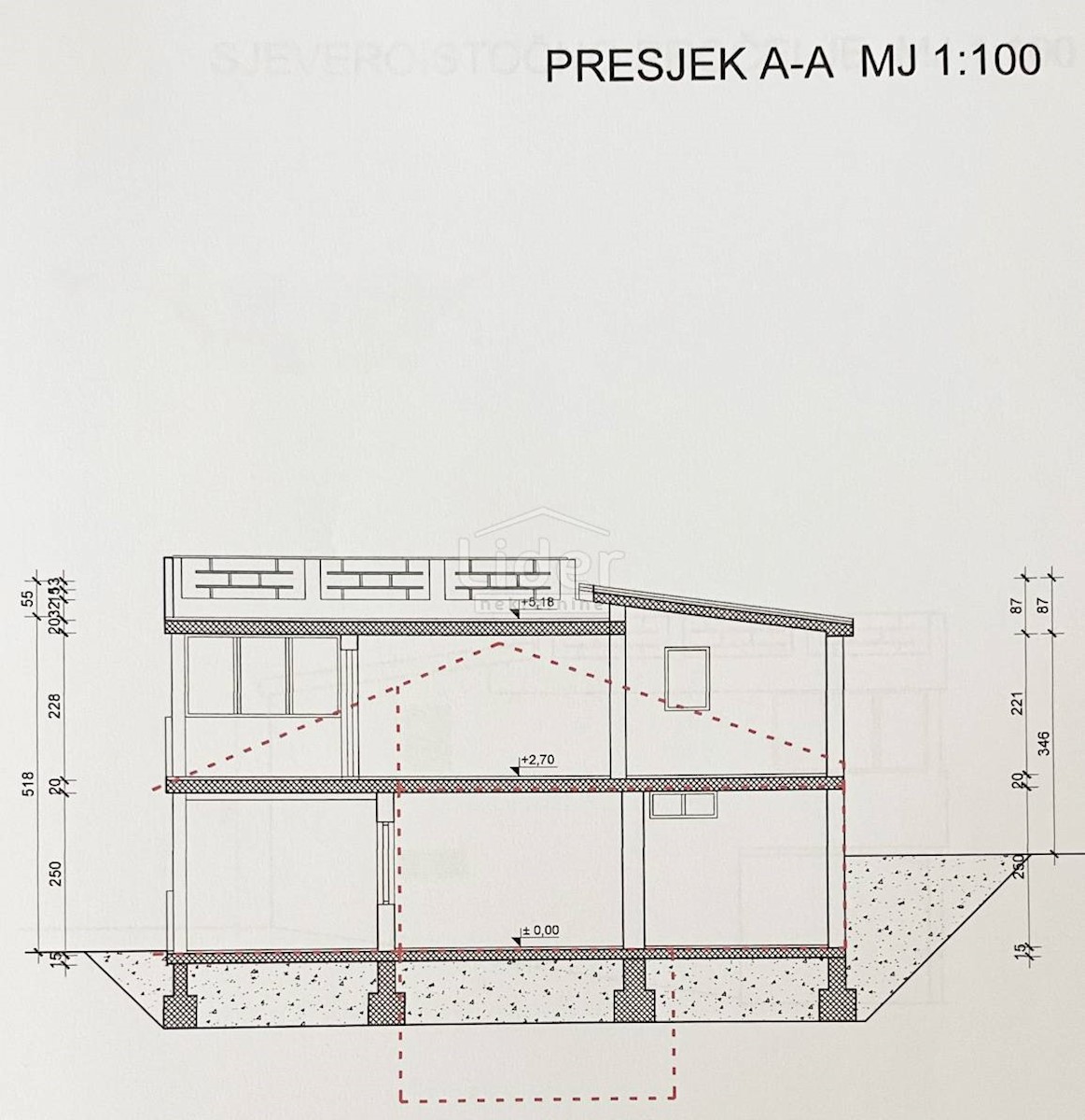 Casa Kruševo, Obrovac, 157m2