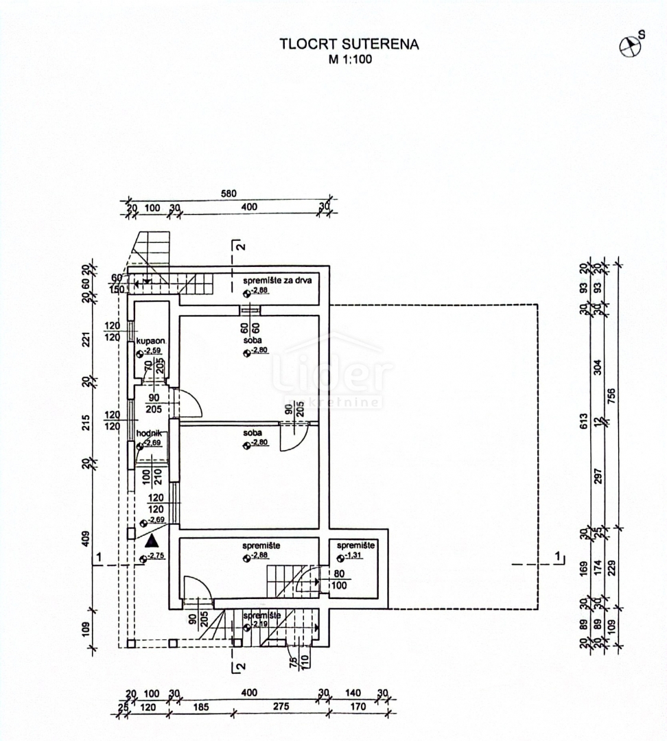 Casa Gornji Karin, Obrovac, 200m2