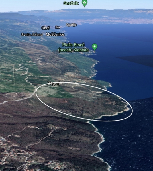 Terreno Plomin, Kršan, 130.500m2