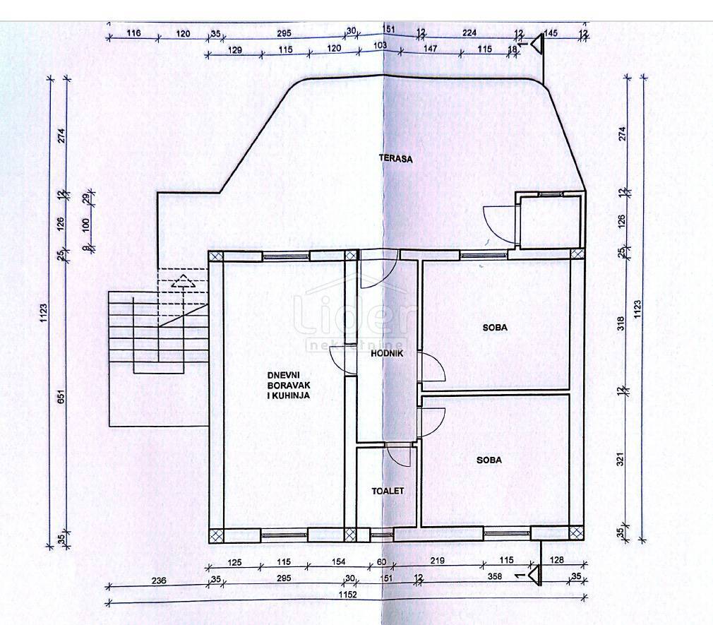 Casa Gornji Karin, Obrovac, 130m2