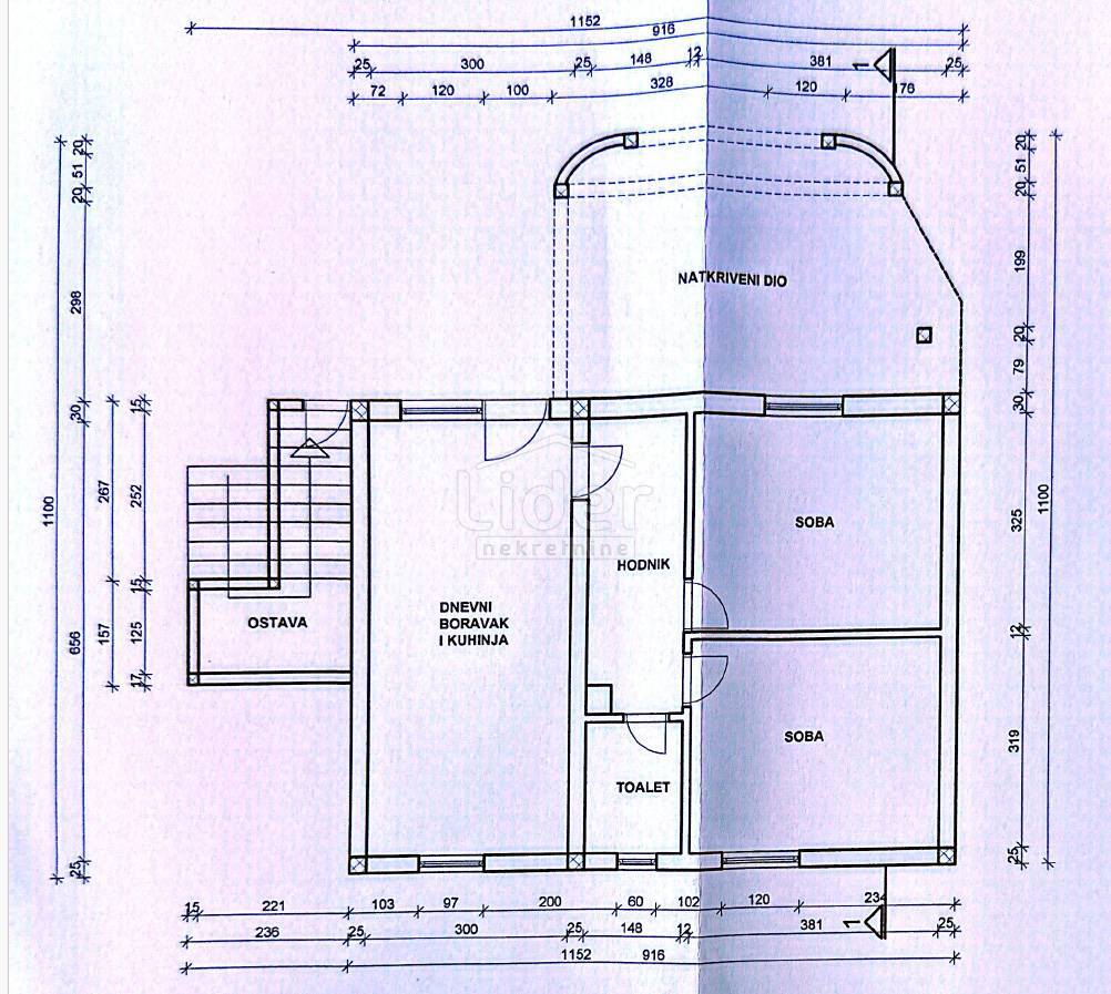 Casa Gornji Karin, Obrovac, 130m2
