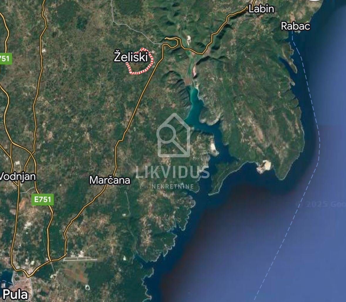 Terreno Želiski, Barban, 6.411m2