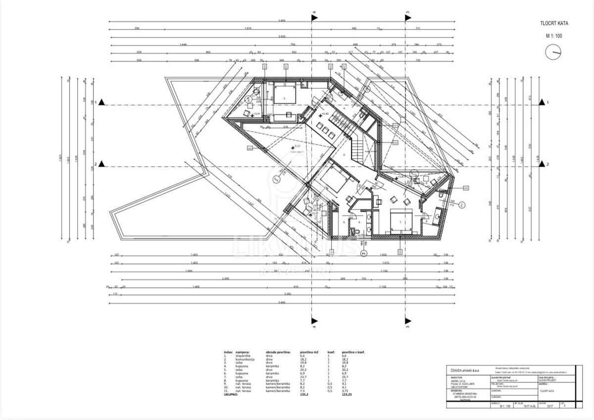 Casa Brgod, Raša, 506m2