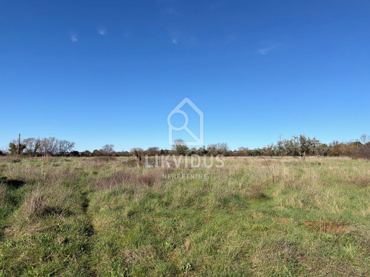 Terreno agricolo, 6.618 m², Pomer, con edificio legalizzato di circa 30 m²