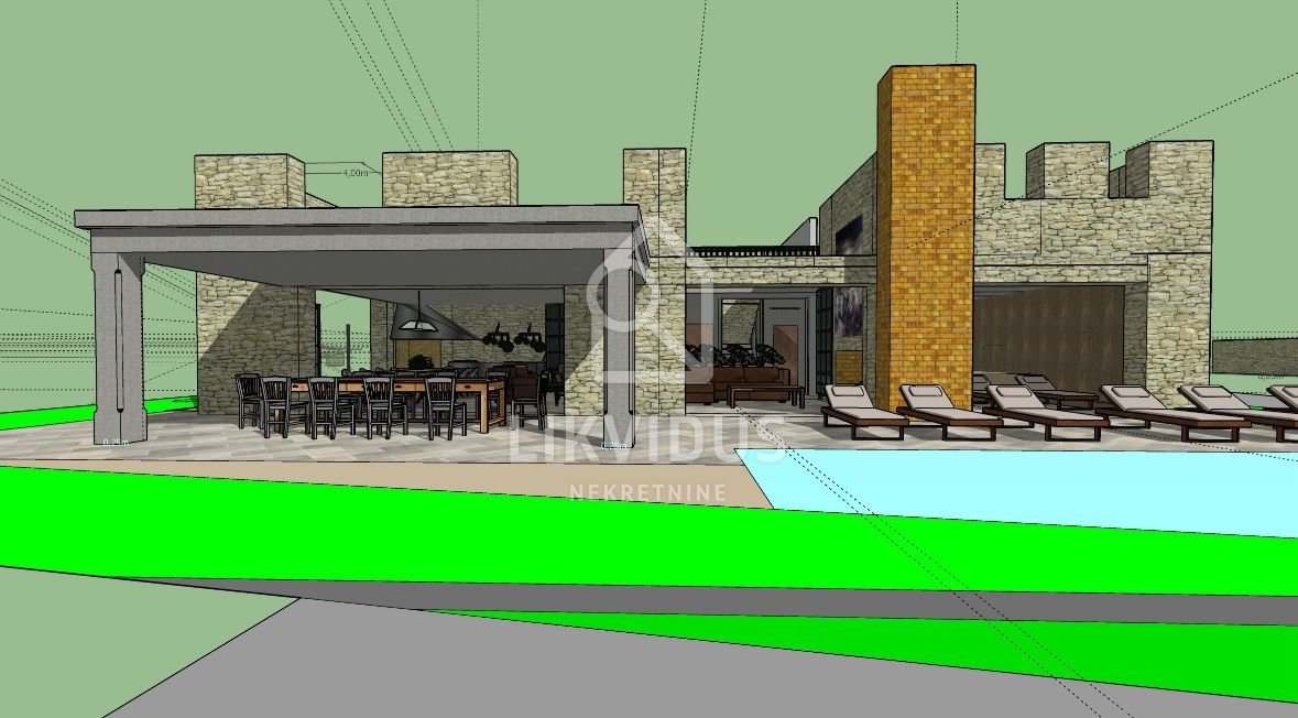 Terreno Oprtalj, 600m2