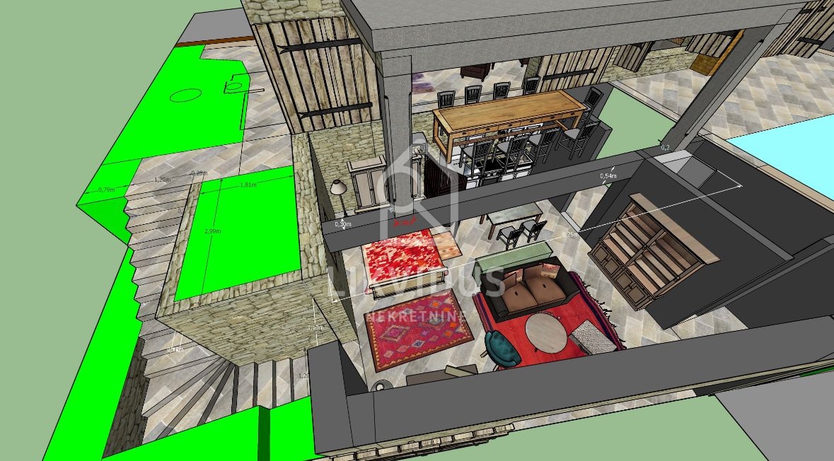 Terreno Oprtalj, 600m2