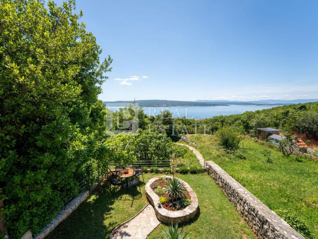 CRIKVENICA - splendida casa in pietra con vista panoramica sul mare